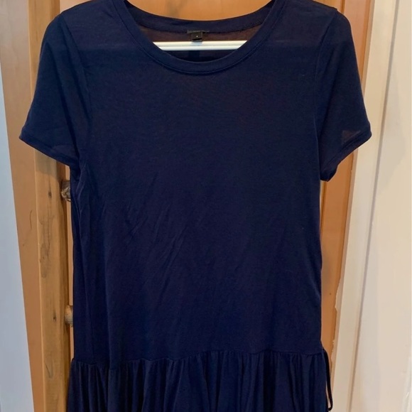 J.Crew navy blue tunic - Picture 1 of 2